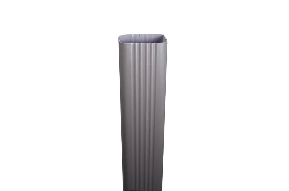 Gutterman’s Supply Corrugated Steel Downspout 2" x 3" - Musket Brown